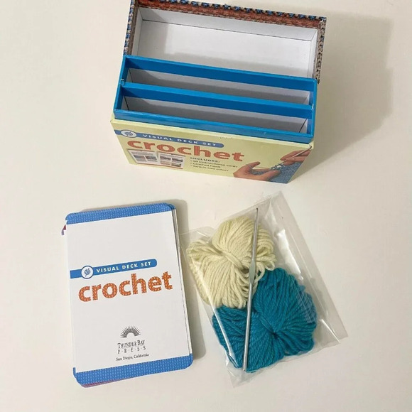 2013 Visual  Deck Set Crochet Thunder Bay Press - Picture 8 of 16